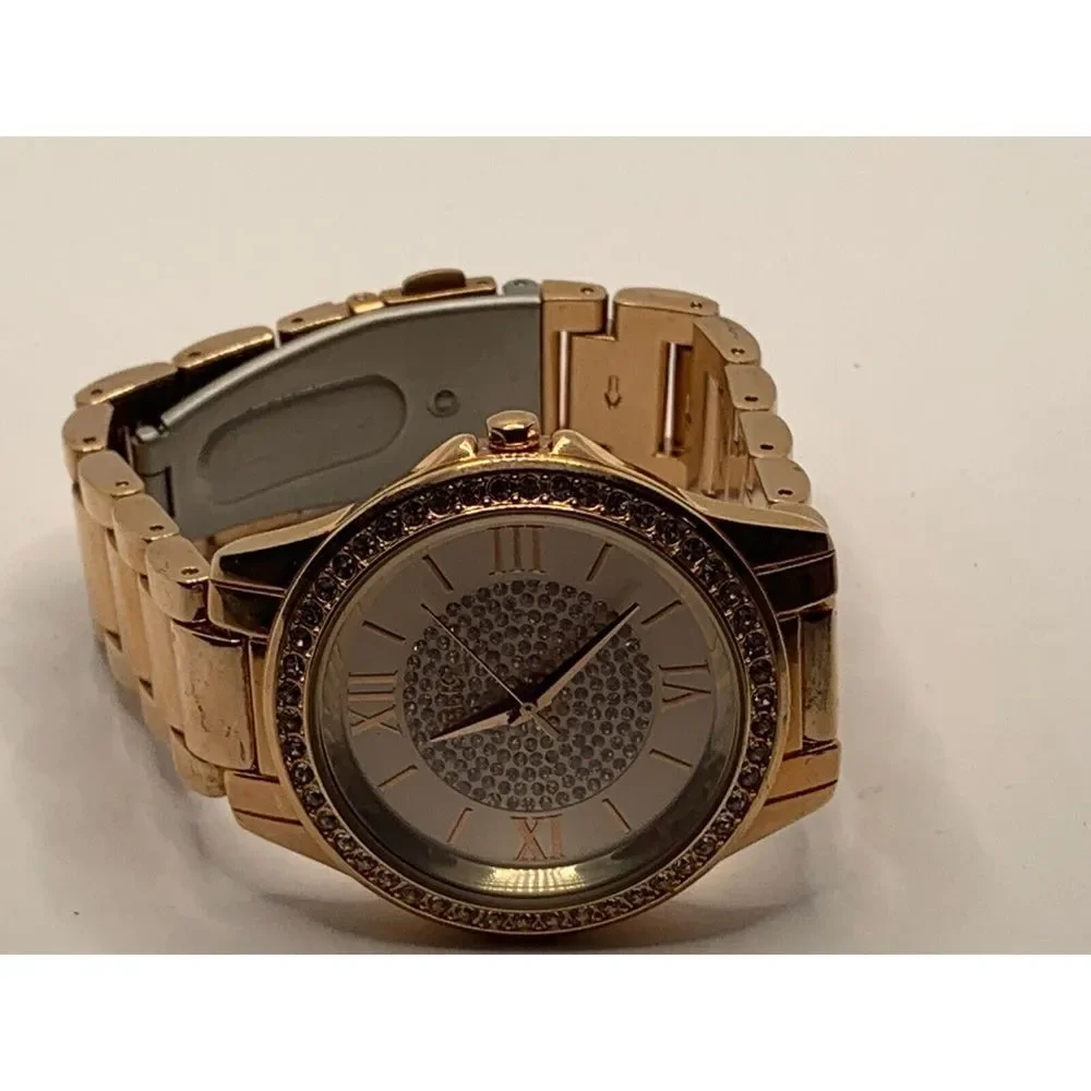 Relic ZR12178 Women's Stainless Steel Analog Rose Gold Dial Quartz Watch JD324